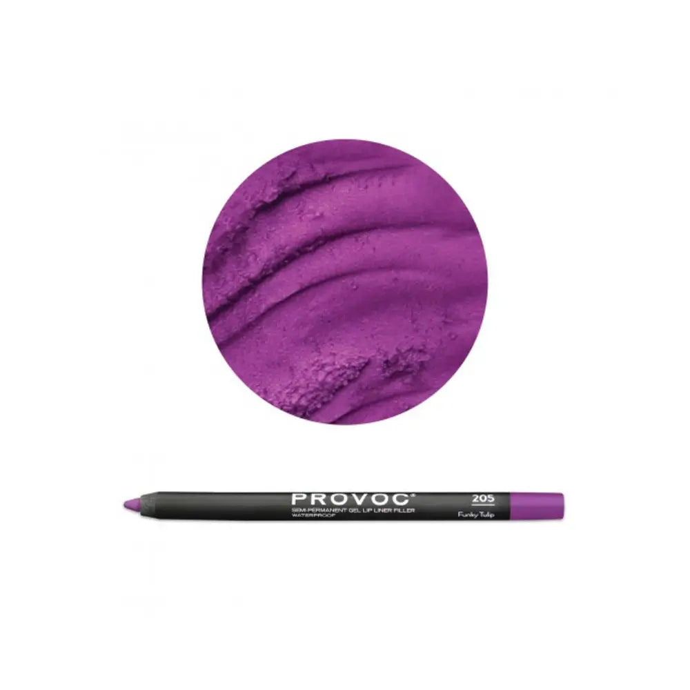 Provoc Semi Permanent Gel Lip Liner Filler 205