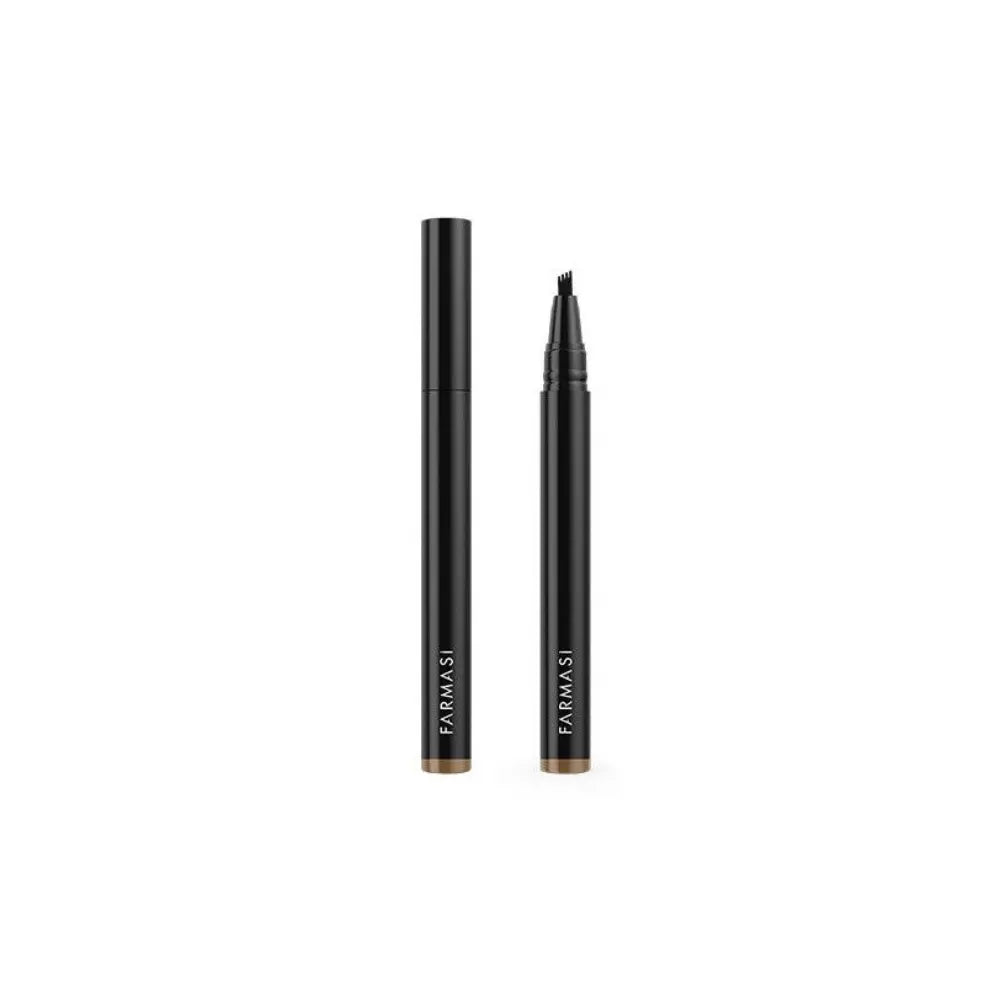 Farmasi Microfilling Brow Pen Medium Brown | Eyes &Eyeliners Farmasi Microfilling Brow Pen Medium Brown | Eyes &Eyeliners