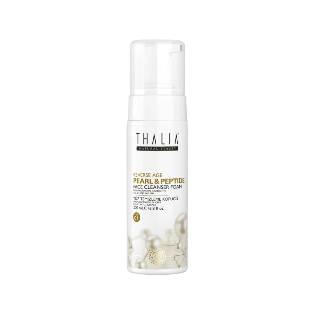 Espuma Limpiadora Facial Thalia Antiedad / Pearl & Peptide / 150ML