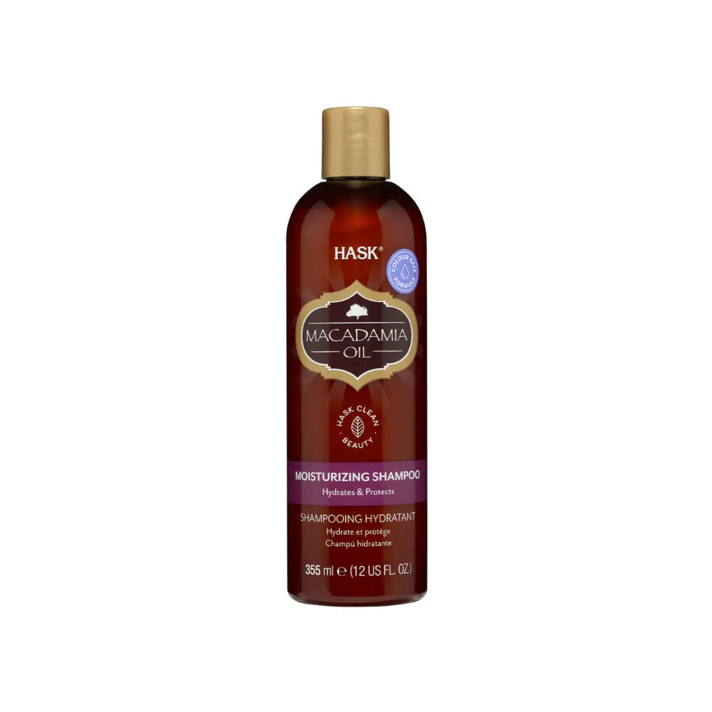 Hask Macadamia Oil Moisturizing Shampoo 355ml | Hair Care / Shampoo & Conditioner Hask Macadamia Oil Moisturizing Shampoo 355ml | Hair Care / Shampoo & Conditioner