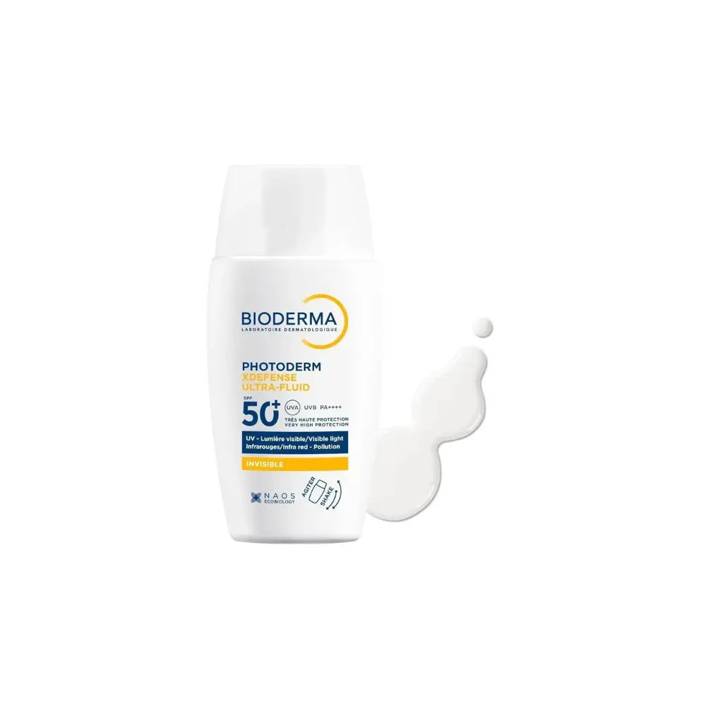 Bioderma Photoderm XDefense Ultra-Fluid SPF 50+ Invisible Sunscreen | Sun Protection Bioderma Photoderm XDefense Ultra-Fluid SPF 50+ Invisible Sunscreen | Sun Protection