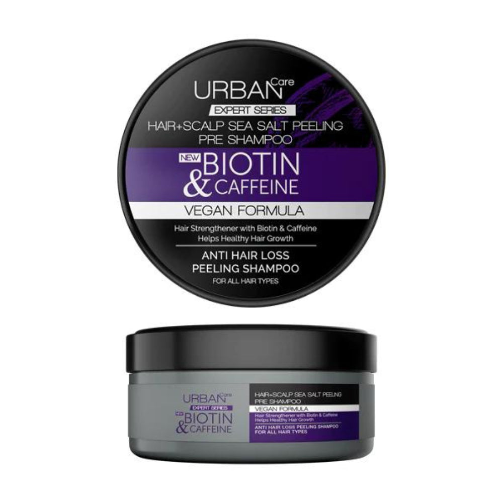 Urban Care Expert Biotin & Caffeine Sea Salt Peeling Pre Shampoo 200g