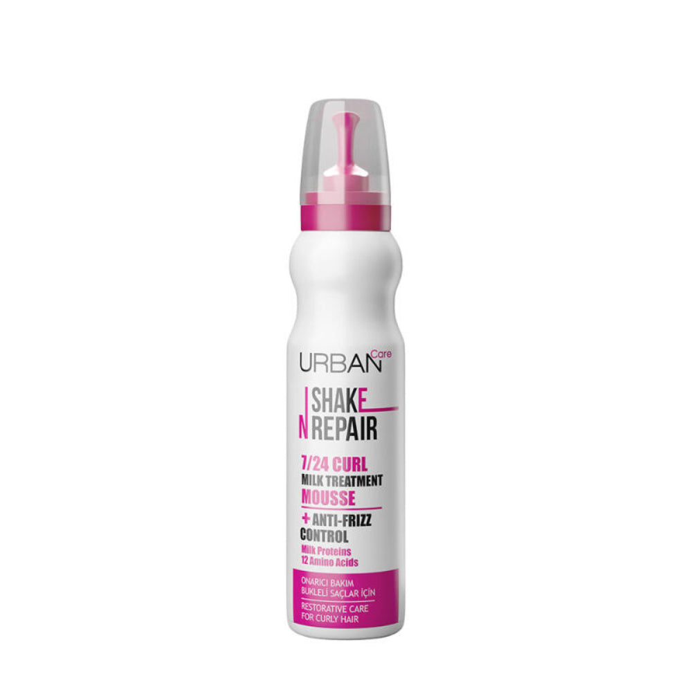 Urban Care Shake Repair Curl Milk Treatment Mousse 150ml