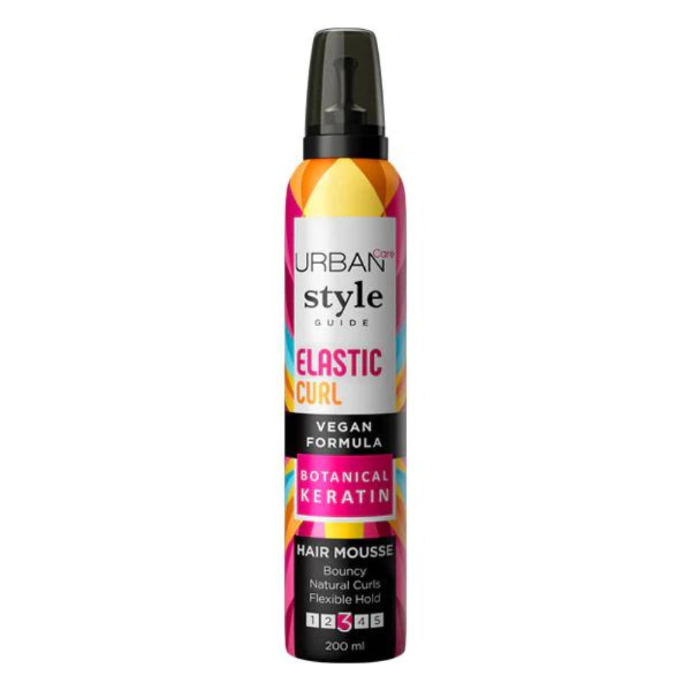 Urban Care Style Guide Elastic Curl Hair Mousse 200ml