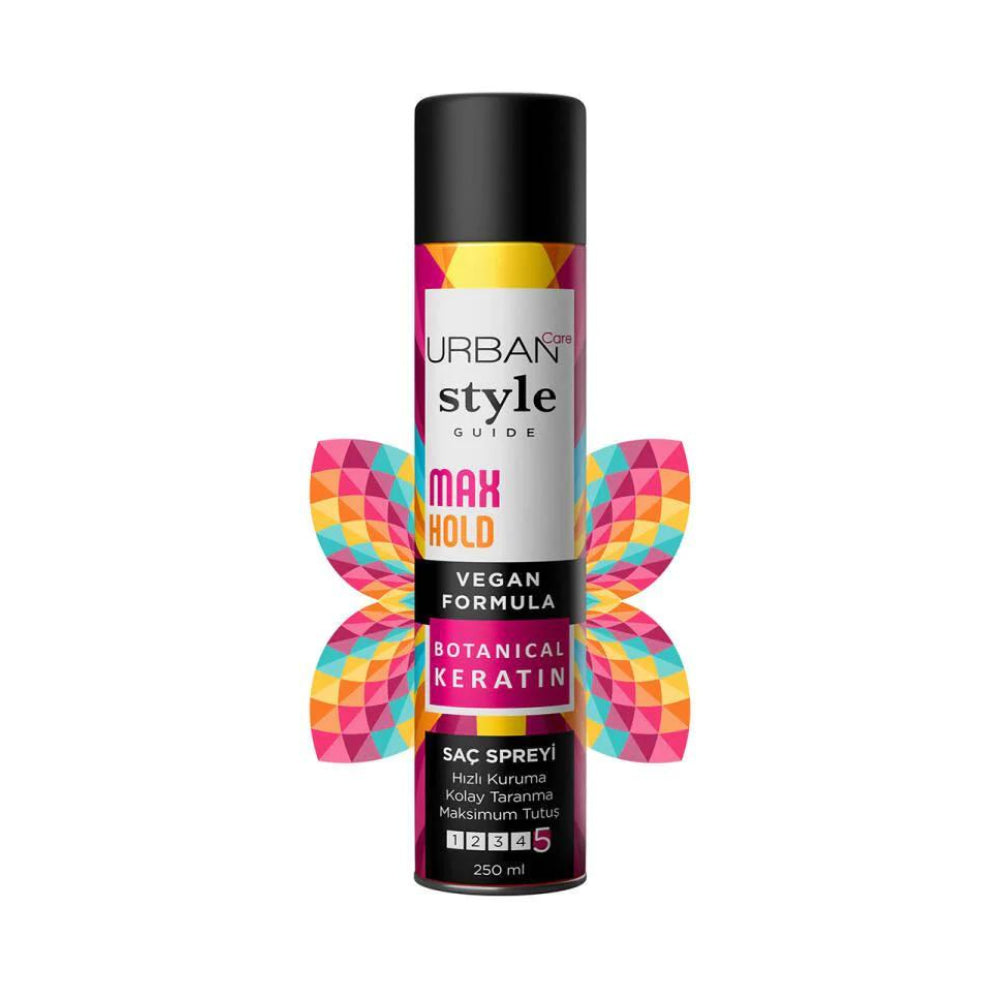 Urban Care Style Guide Max Hold Hair Spray 250ml
