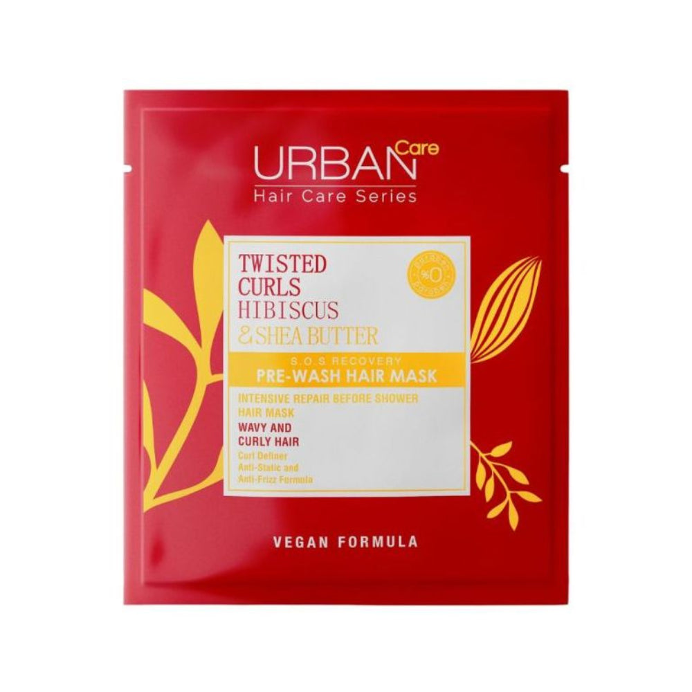 Urban Care Twisted Curls Hibiscus and Shea Butter Pre Wash Hair Mask 50ml