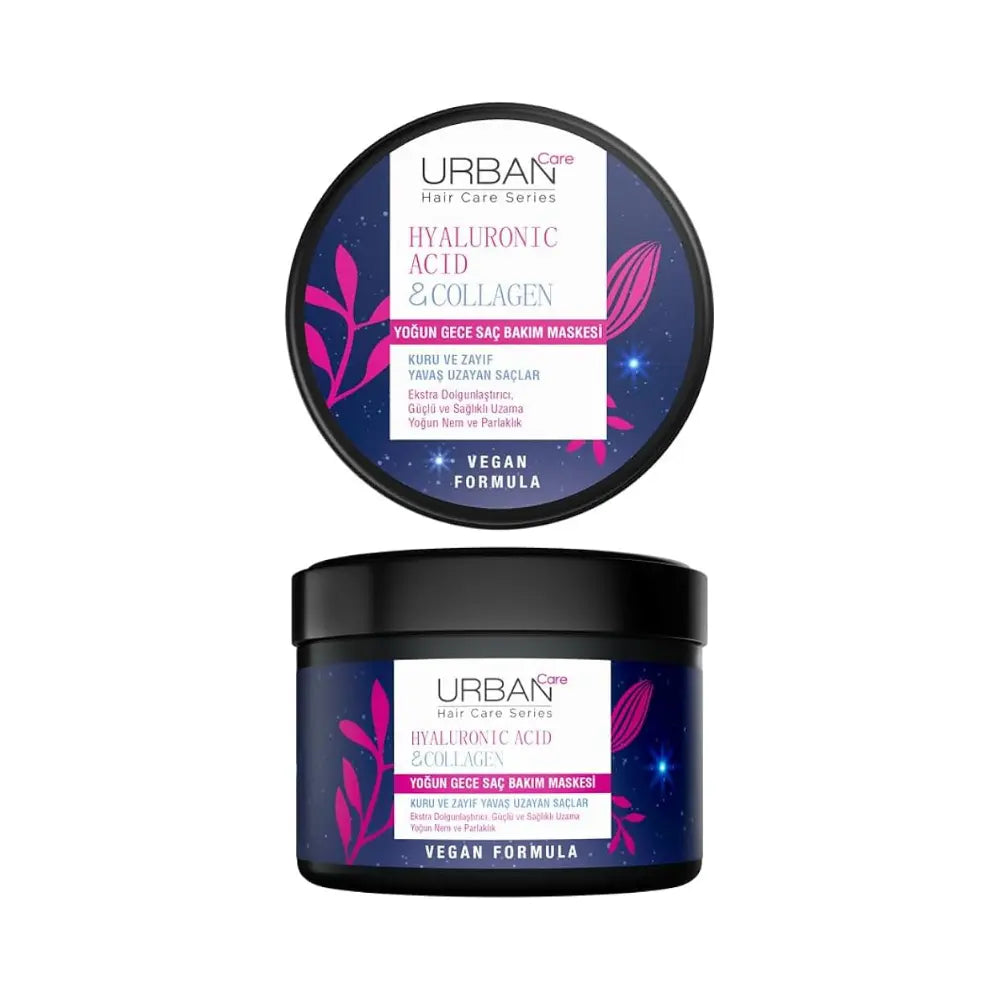 Urban Care Hyaluronic Acid & Collagen Night Mask 230 ml | Hair Care / Treatments / Hair Mask Urban Care Hyaluronic Acid & Collagen Night Mask 230 ml | Hair Care / Treatments / Hair Mask