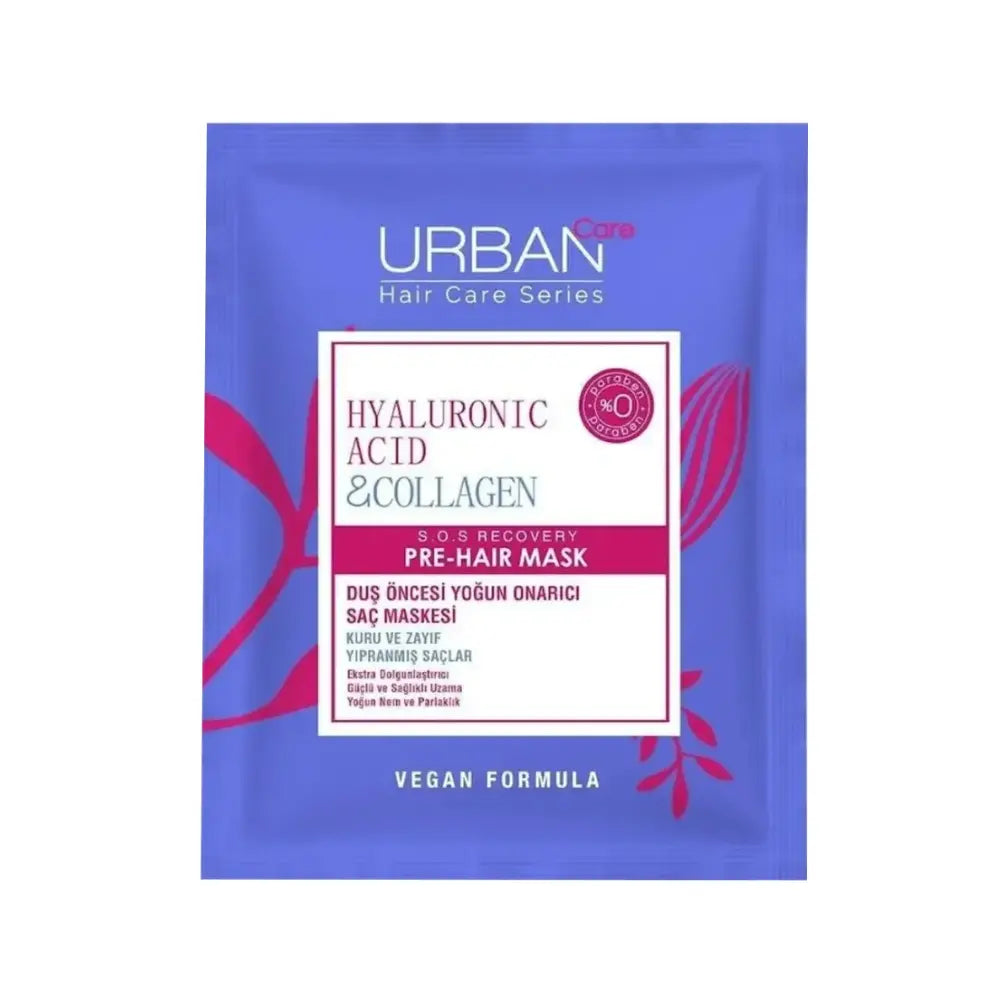Urban Care Hyaluronic Acid & Collagen s.o.s Recovery Prehair Mask 50 ml