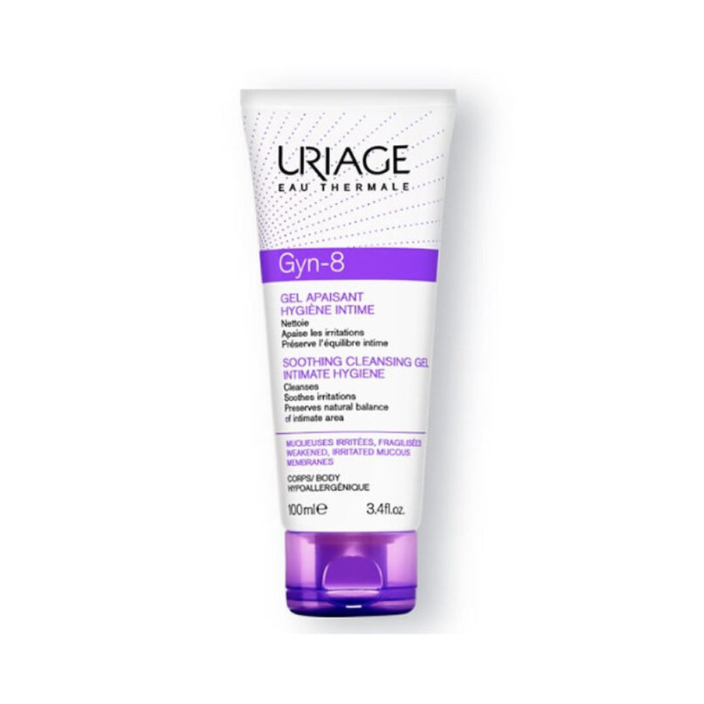 Uriage Gyn-8 Soothing Cleansing Gel Intimate Hygiene 100ml