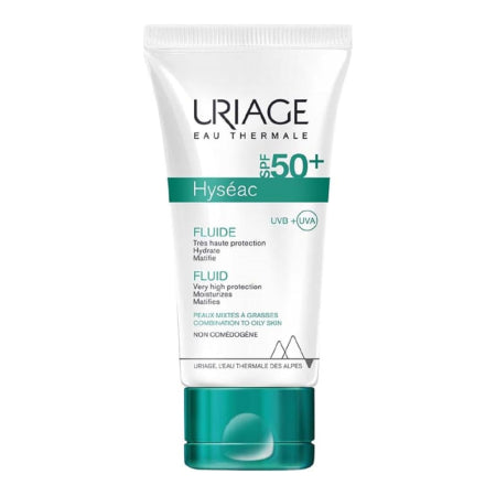 Uriage Hyseac Fluid SPF50+ 50ml | Skin Care / Sun Care / Sun Protection Uriage Hyseac Fluid SPF50+ 50ml | Skin Care / Sun Care / Sun Protection