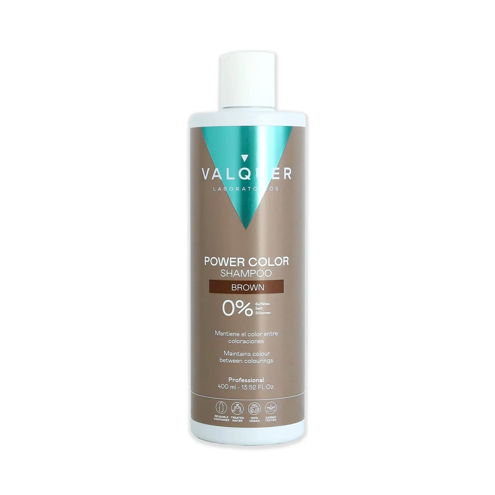 Valquer Power Color Shampoo Collection (Black • Brown • Red) 400ML