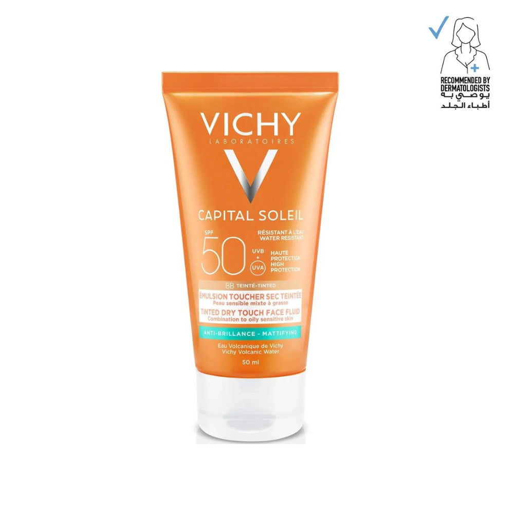 Vichy Capital Soleil Tinted Dry Touch Fluid SPF50+Vichy Capital Soleil Tinted Dry Touch Fluid SPF50+ | Skin Care / Sun Care / Sun Protection Vichy Capital Soleil Tinted Dry Touch Fluid SPF50+Vichy Capital Soleil Tinted Dry Touch Fluid SPF50+ | Skin Care / Sun Care / Sun Protection
