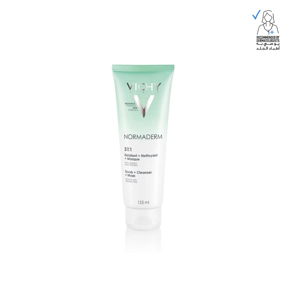 Vichy Normaderm 3 in 1 Cleanser 125ml