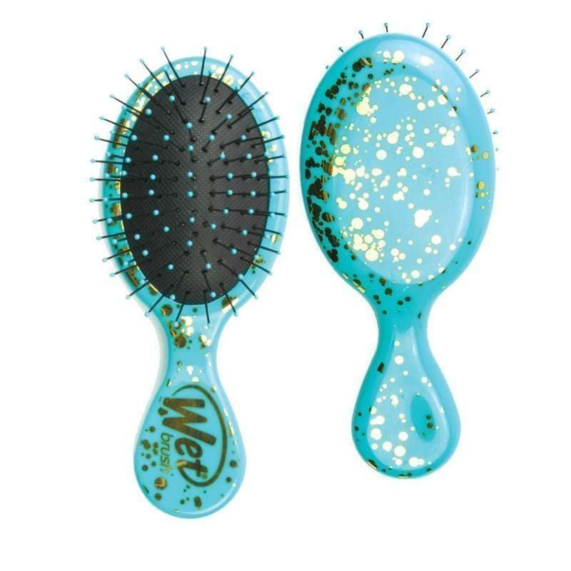Wet Brush Bright Geos Speckle Mini Detangler Hair Brush