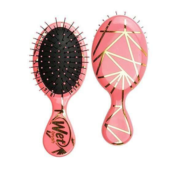 Wet Brush Bright Geos Triangle Mini Detangler Hair Brush