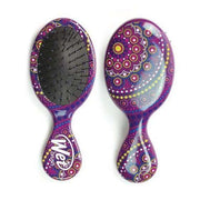 Wet Brush Mandala Purple Mini Detangler Hair Brush