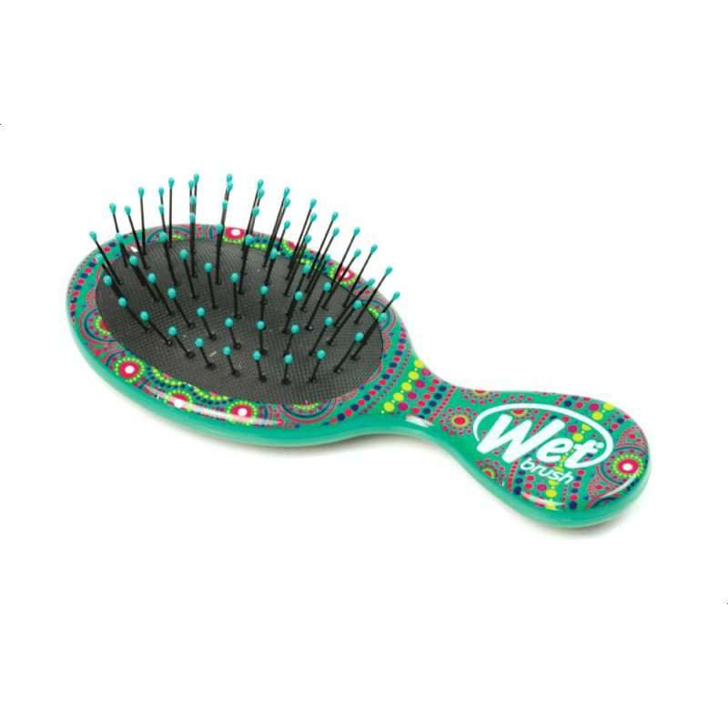 Wet Brush Mini Detangler Green Mandala