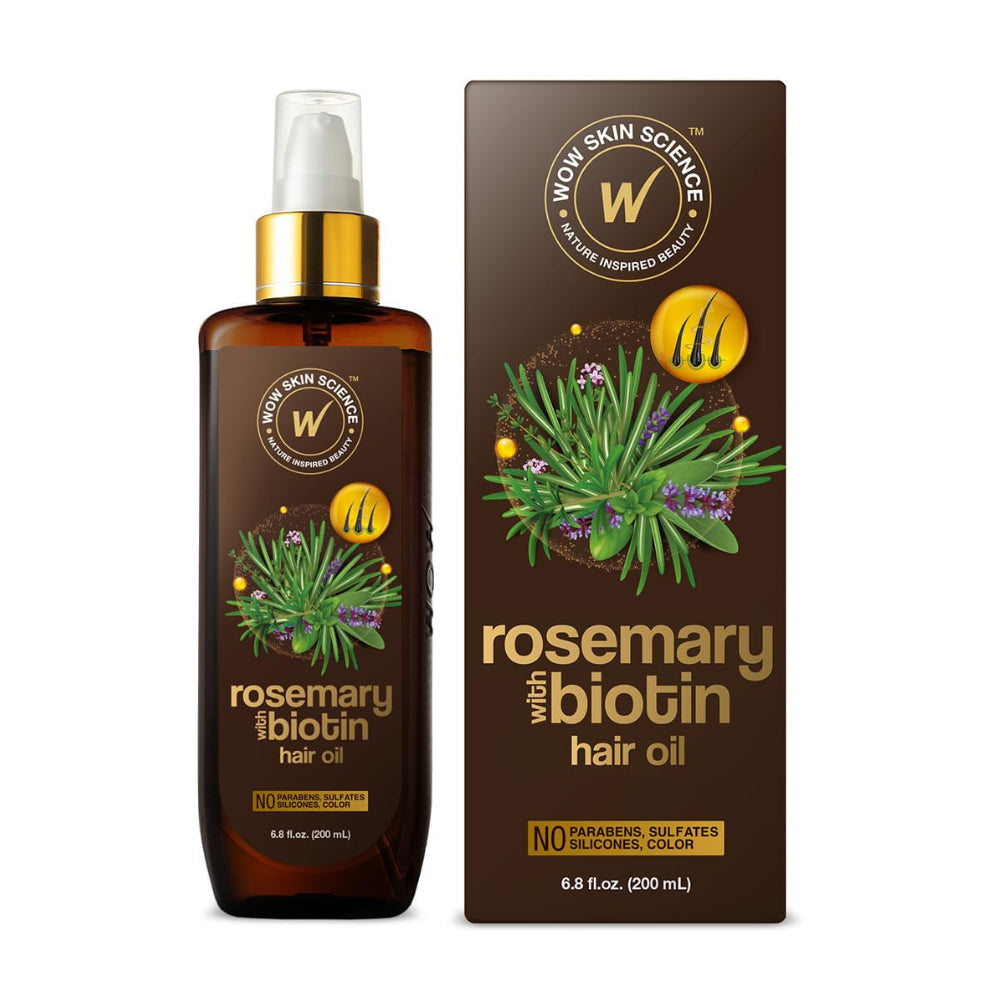 Wow Rosemary with Biotin Hair Oil 200ml