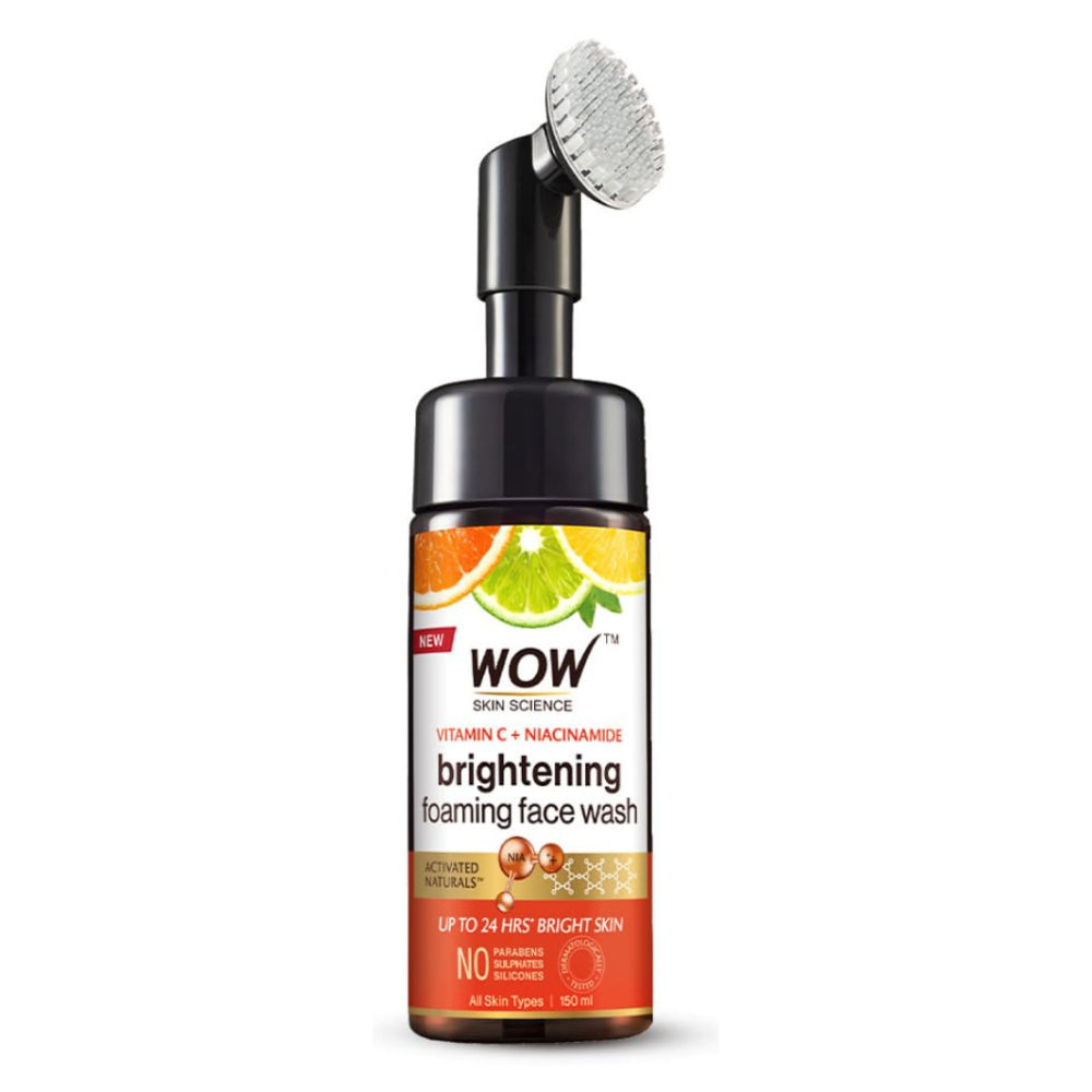 Wow Skin Science Brightening Vitamin C Foaming Face Wash 150ml
