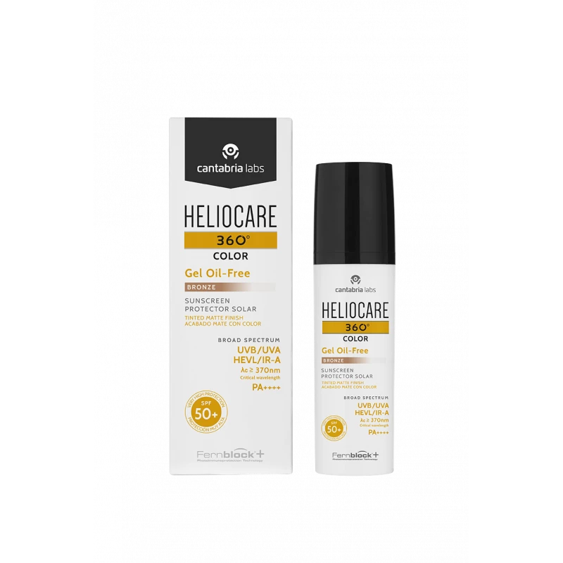 Heliocare 360 Color Gel Oil-Free SPF 50+ Tinted Sunblock 50ml