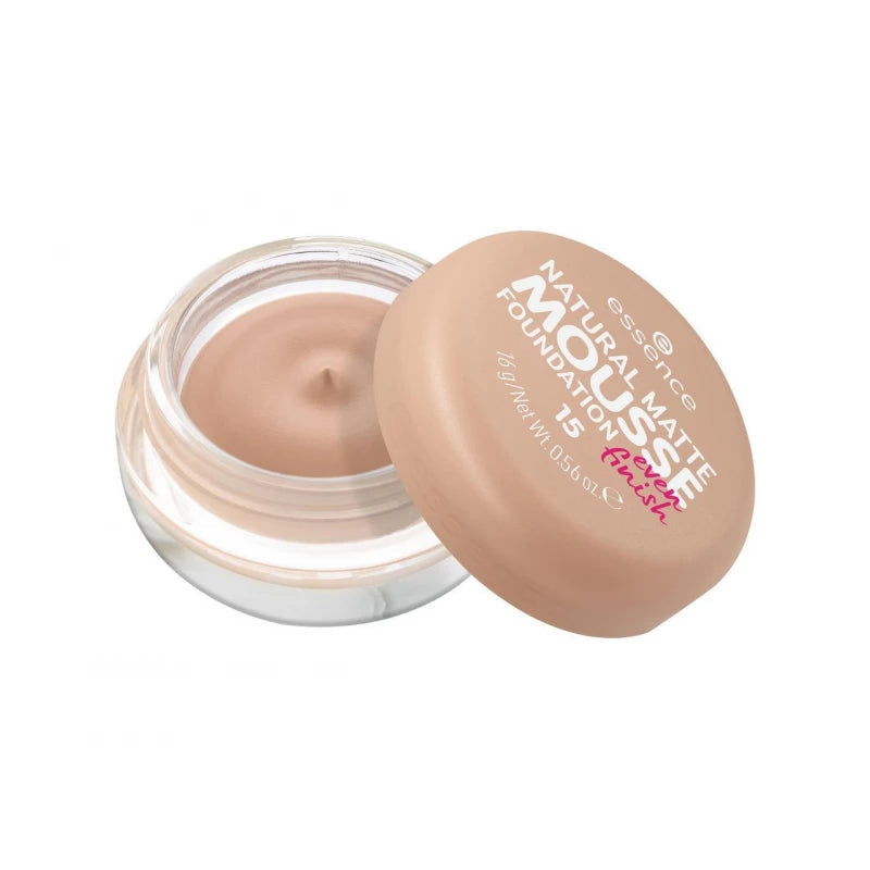 Essence Natural Matte Mousse Foundation 15 Nude
