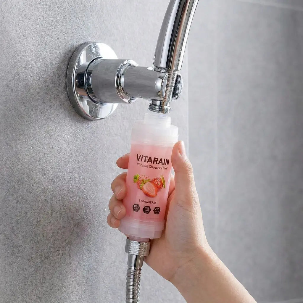Strawberry Scent | VITARAIN Korean Vitamin C Shower Filter | Strawberry Scent Strawberry Scent | VITARAIN Korean Vitamin C Shower Filter | Strawberry Scent