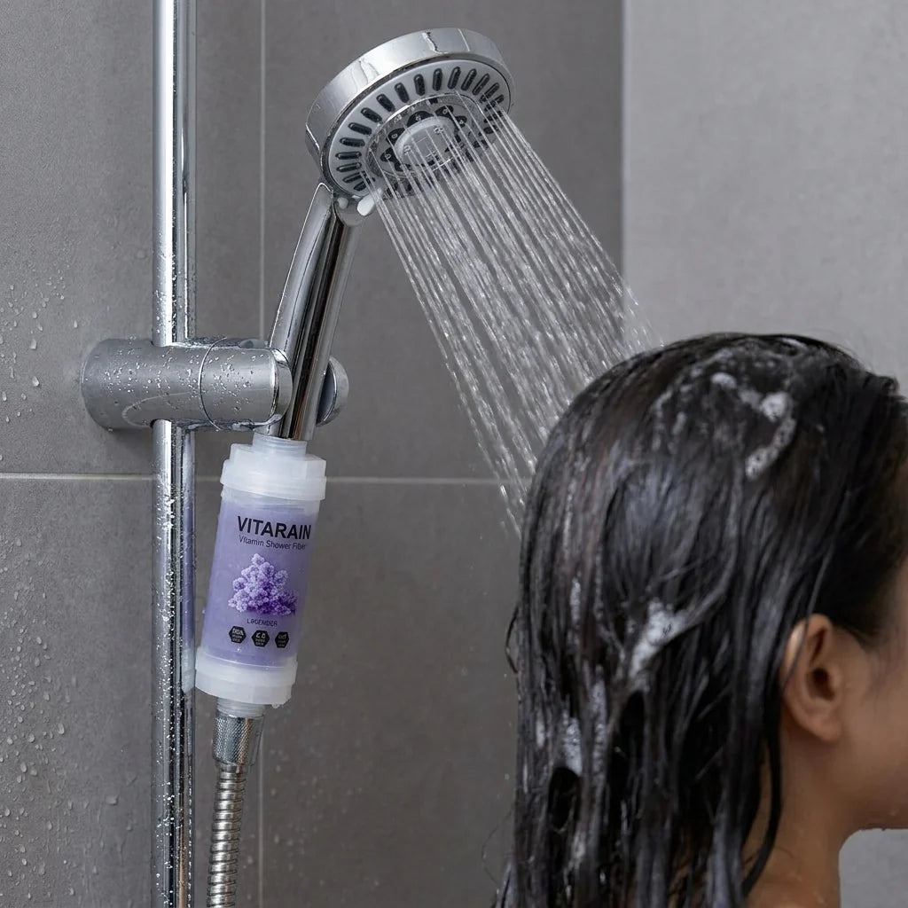 Lavender Scent | VITARAIN Korean Vitamin C Shower Filter | Lavender Scent Lavender Scent | VITARAIN Korean Vitamin C Shower Filter | Lavender Scent