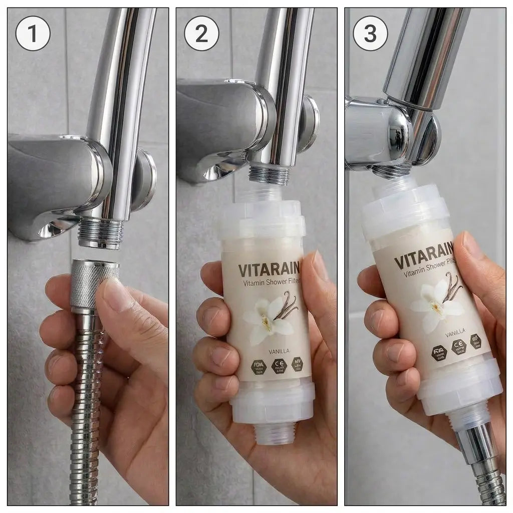 Vanilla Scent | VITARAIN Korean Vitamin C Shower Filter | Vanilla Scent Vanilla Scent | VITARAIN Korean Vitamin C Shower Filter | Vanilla Scent