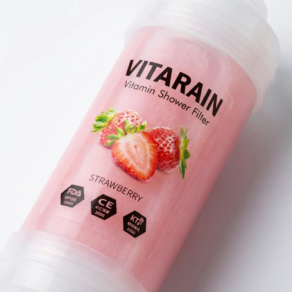 Strawberry Scent | VITARAIN Korean Vitamin C Shower Filter | Strawberry Scent Strawberry Scent | VITARAIN Korean Vitamin C Shower Filter | Strawberry Scent