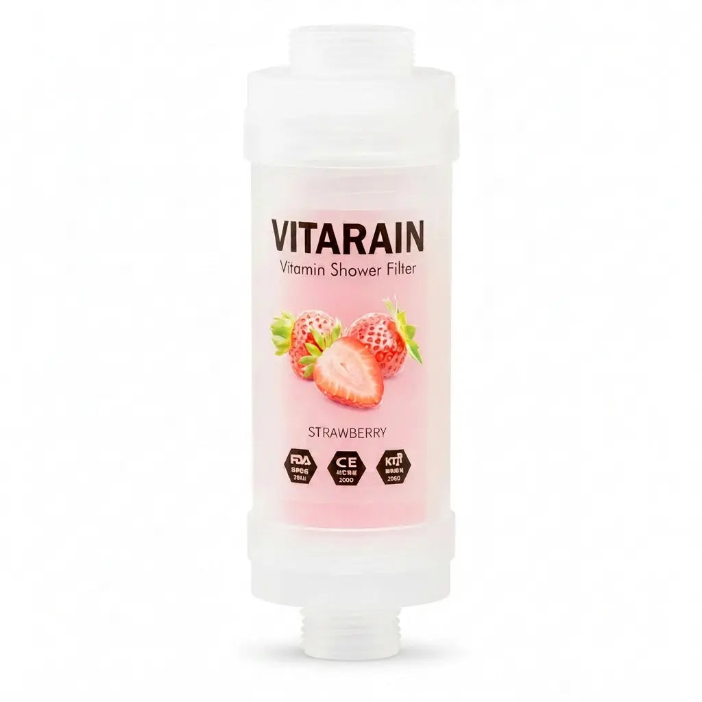 Strawberry Scent | VITARAIN Korean Vitamin C Shower Filter | Strawberry Scent