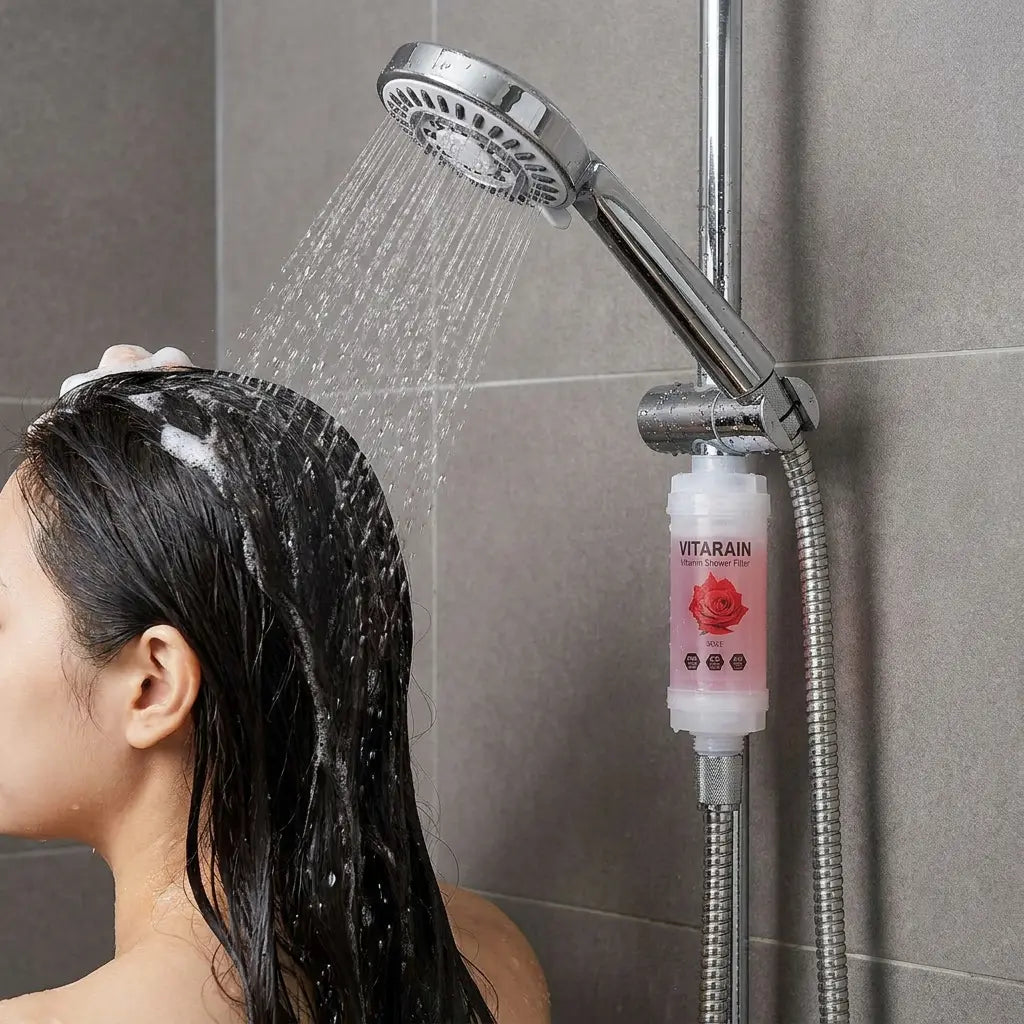 Rose Scent | VITARAIN Korean Vitamin C Shower Filter | Rose Scent Rose Scent | VITARAIN Korean Vitamin C Shower Filter | Rose Scent