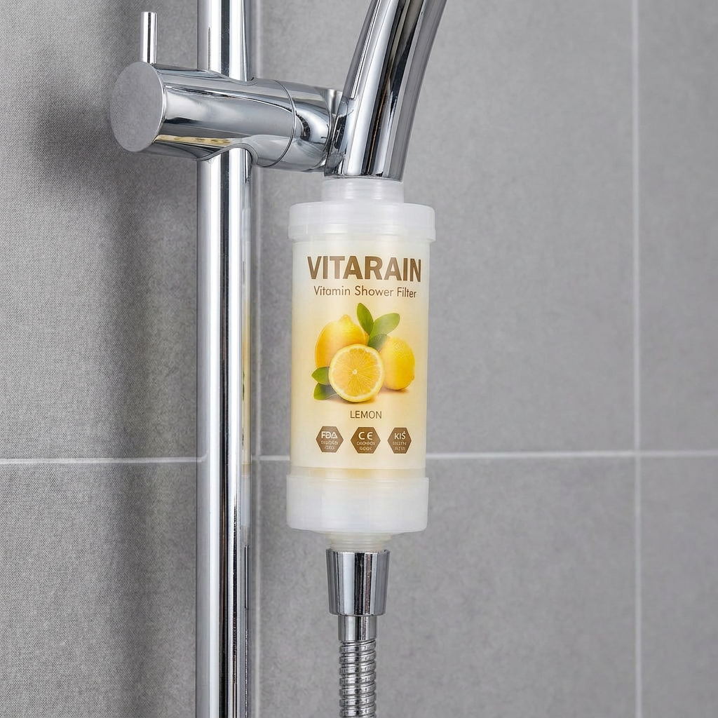 Lemon Scent | VITARAIN Korean Vitamin C Shower Filter | Lemon Scent Lemon Scent | VITARAIN Korean Vitamin C Shower Filter | Lemon Scent