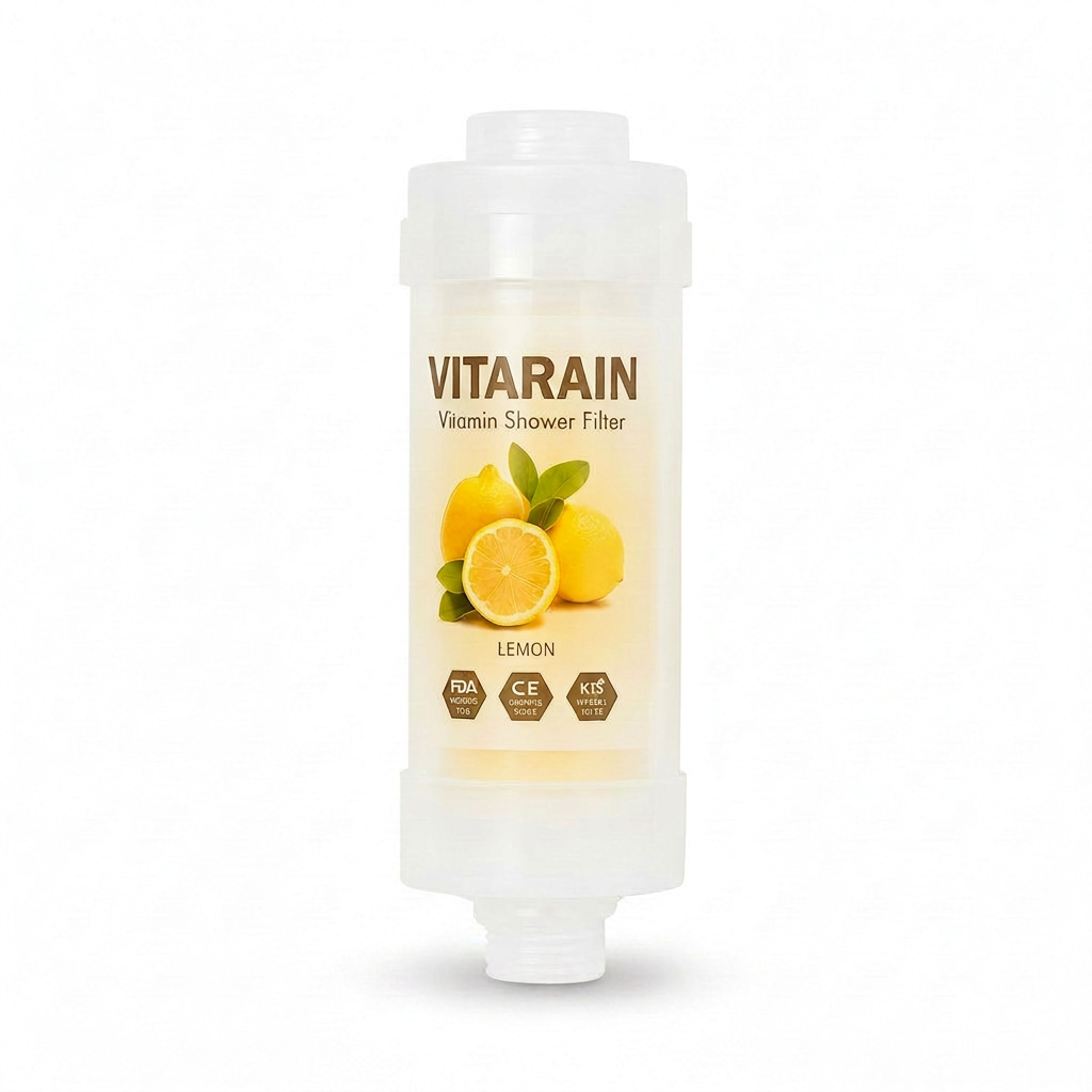 Lemon Scent | VITARAIN Korean Vitamin C Shower Filter | Lemon Scent
