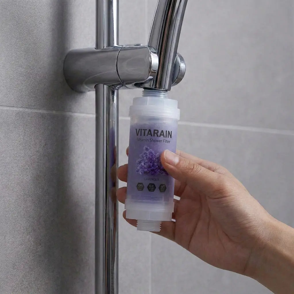 Lavender Scent | VITARAIN Korean Vitamin C Shower Filter | Lavender Scent Lavender Scent | VITARAIN Korean Vitamin C Shower Filter | Lavender Scent