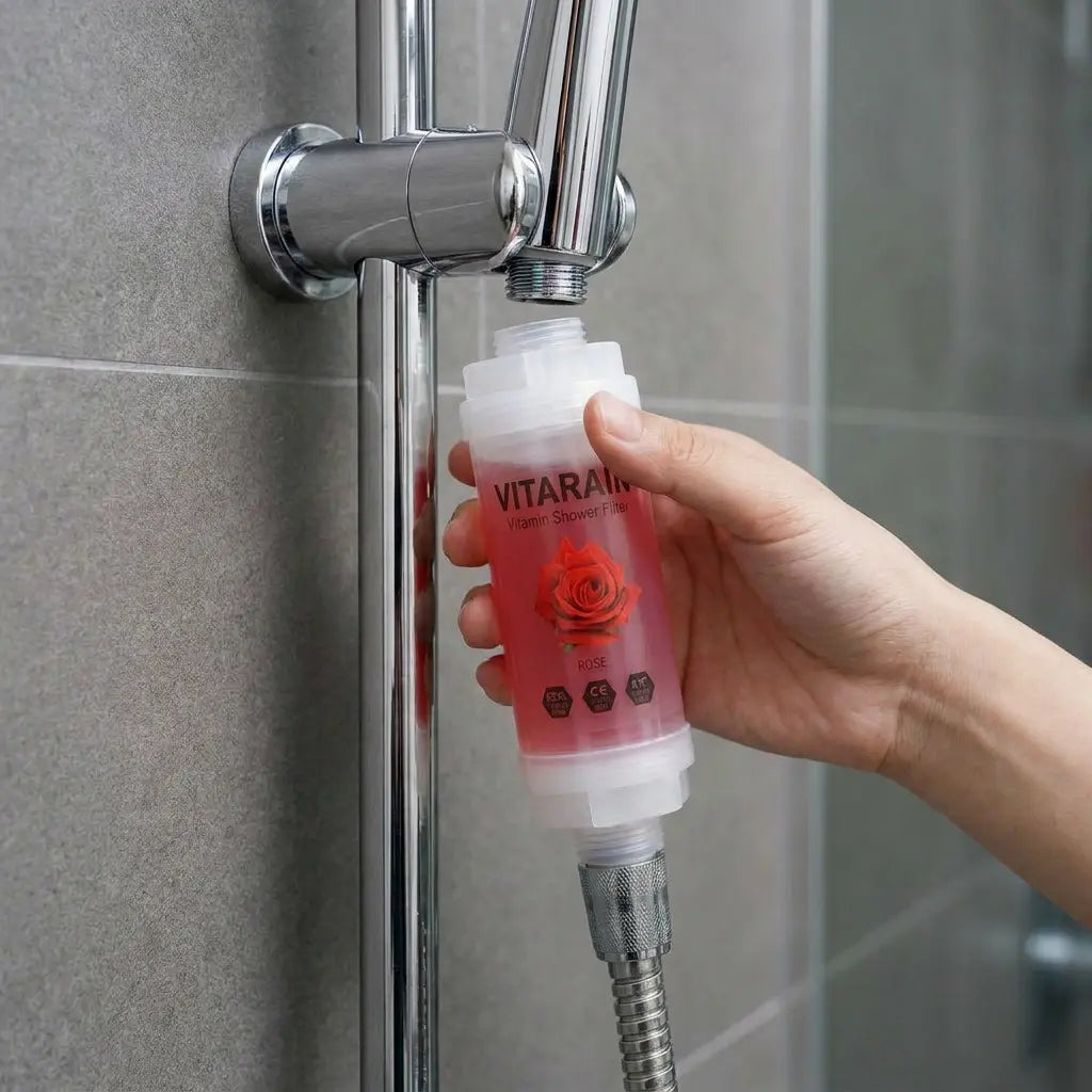 Rose Scent | VITARAIN Korean Vitamin C Shower Filter | Rose Scent Rose Scent | VITARAIN Korean Vitamin C Shower Filter | Rose Scent