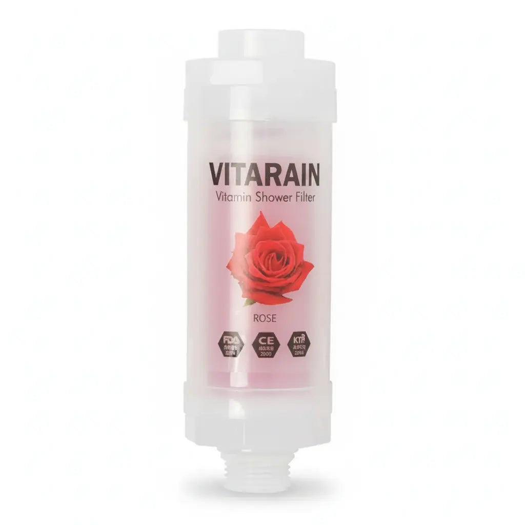Rose Scent | VITARAIN Korean Vitamin C Shower Filter | Rose Scent