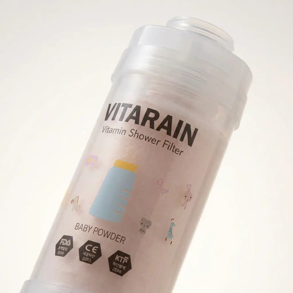 Baby Powder Scent | VITARAIN Korean Vitamin C Shower Filter | Baby Powder Scent Baby Powder Scent | VITARAIN Korean Vitamin C Shower Filter | Baby Powder Scent