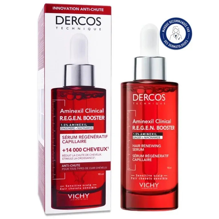 Vichy Dercos Aminexil Clinical R.E.G.E.N Booster Hair Regenerating Serum 90ml | Hair Oil Vichy Dercos Aminexil Clinical R.E.G.E.N Booster Hair Regenerating Serum 90ml | Hair Oil